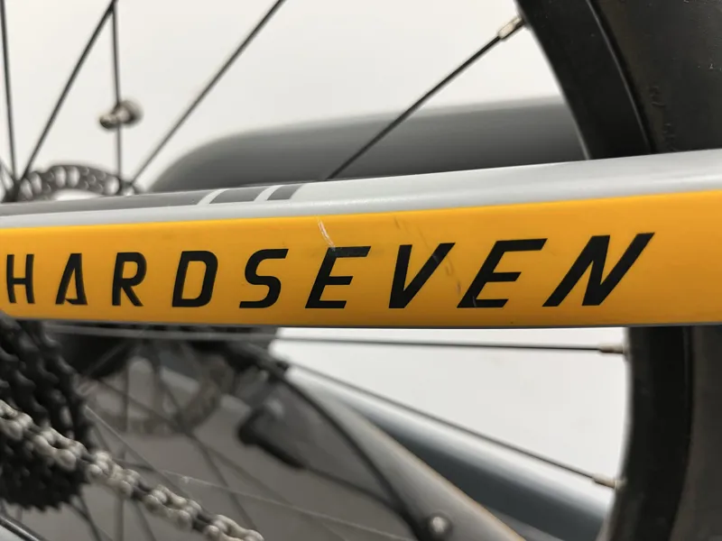 EX DISPLAY Haibike HardSeven 4 400wh Electric Mountain Bike Large 2022 in Cool Grey-6